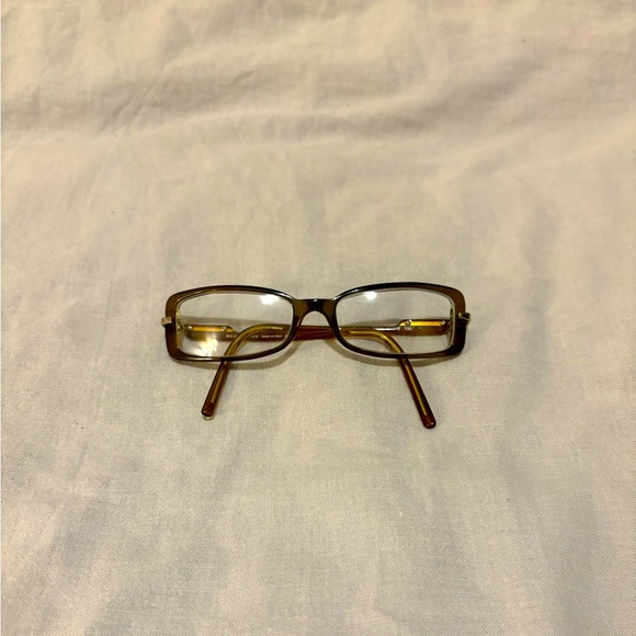 Burberry Women's Eyeglasses B 2009 3027 Brown Rectangular Frame Italy 51[]16 135 - Picture 6 of 9